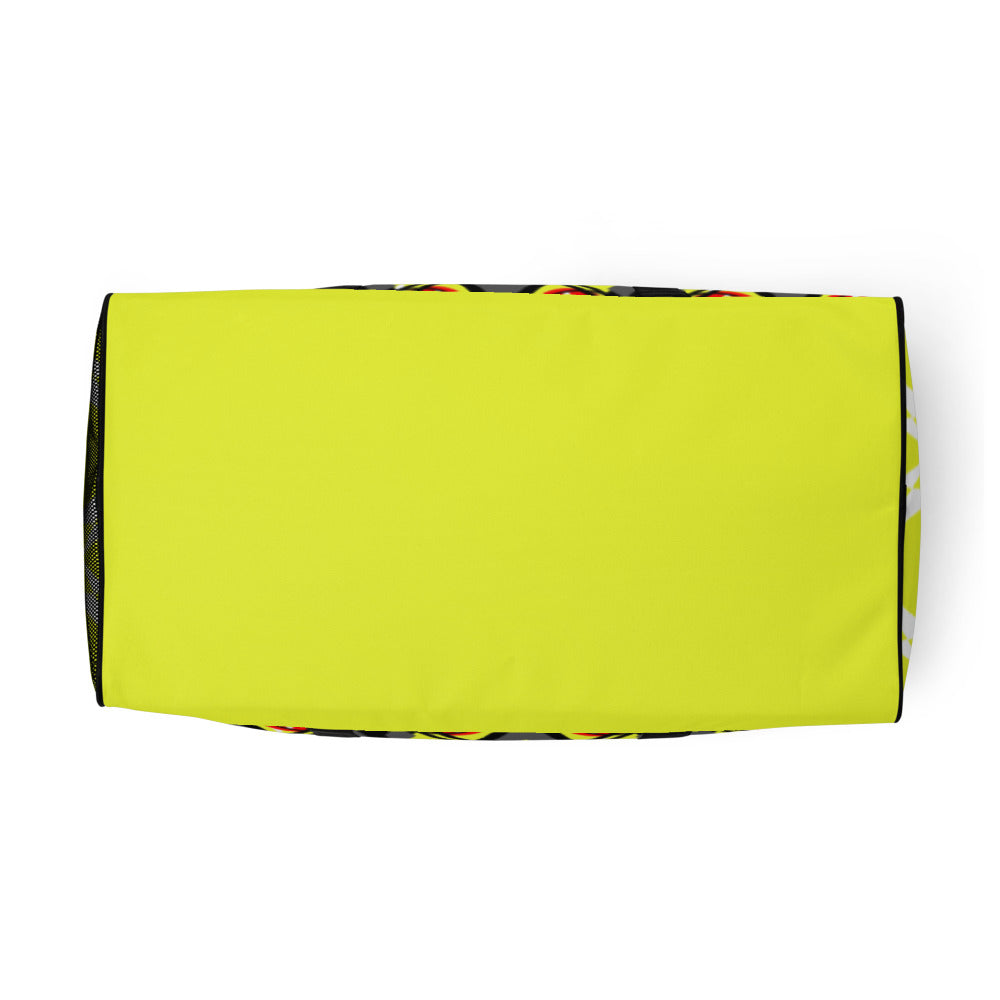 Origen Destination |On-Arrival Point of Origen Symbol-inspired Duffle bag (Yllw)
