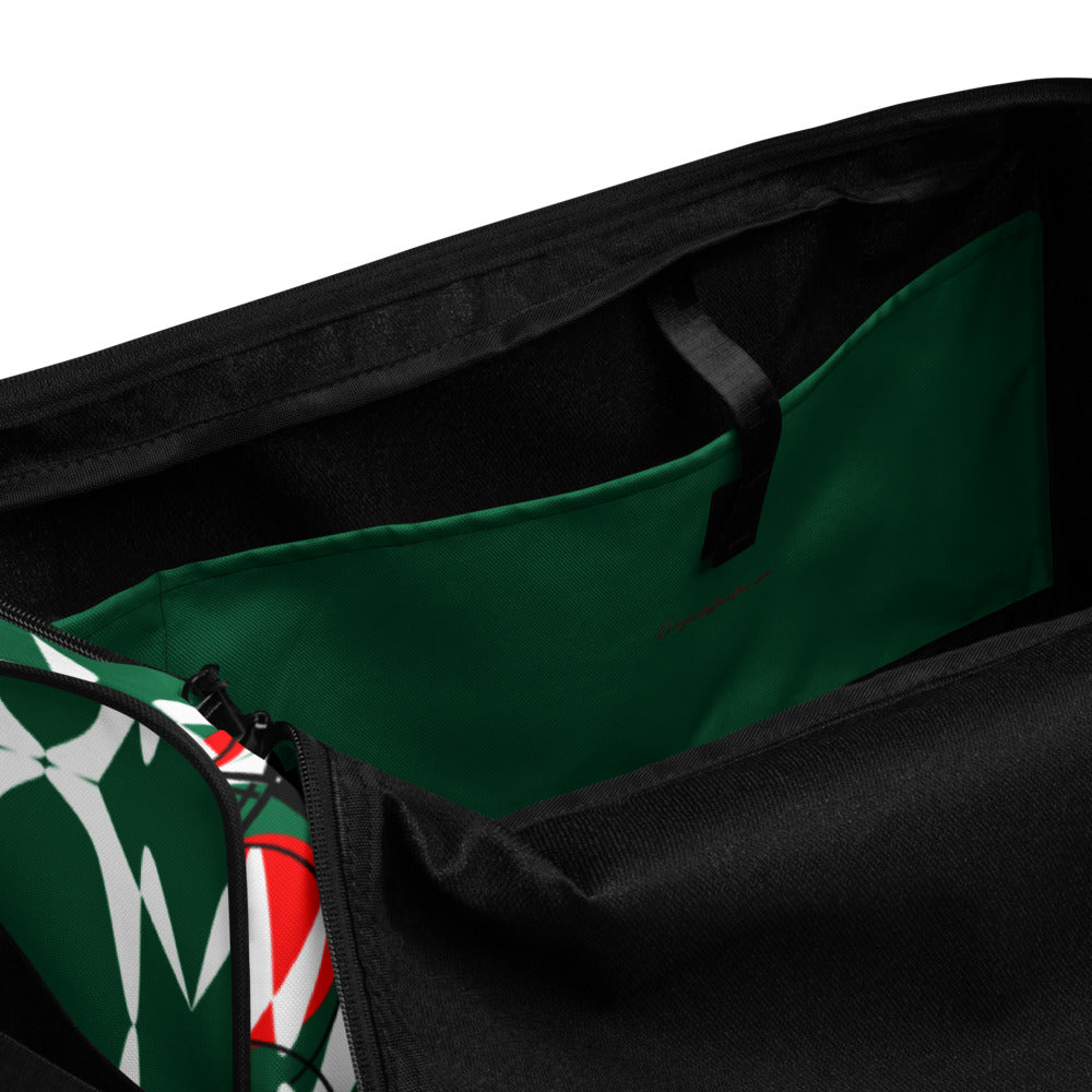 Origen Destination |On-Arrival Point of Origen Symbol-inspired Duffle bag