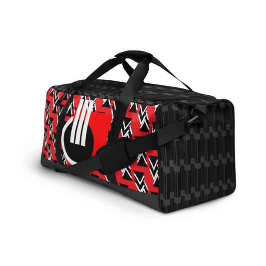 Origen Destination |On-Arrival Point of Origen Symbol-inspired Duffle bag (Red)