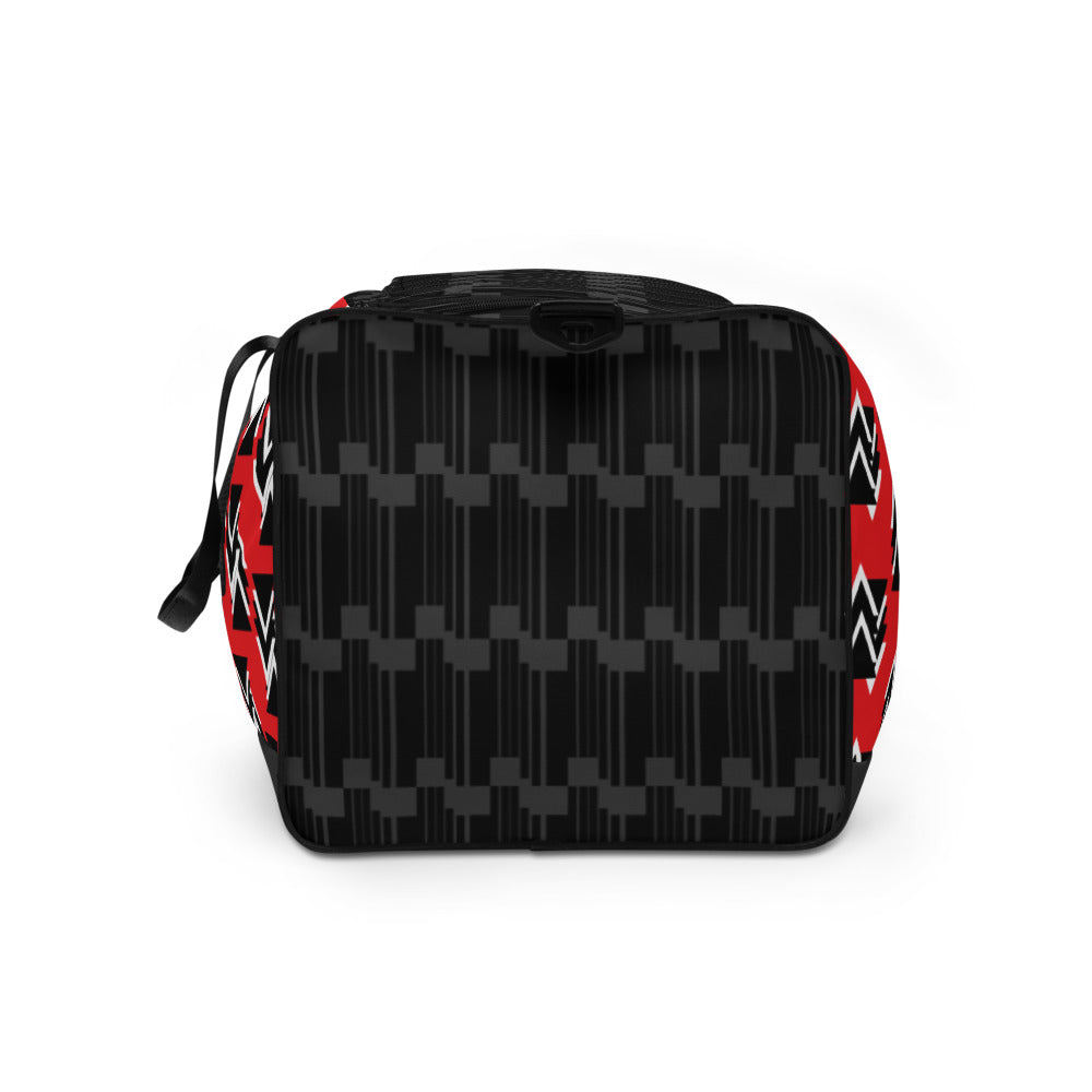 Origen Destination |On-Arrival Point of Origen Symbol-inspired Duffle bag (Red)
