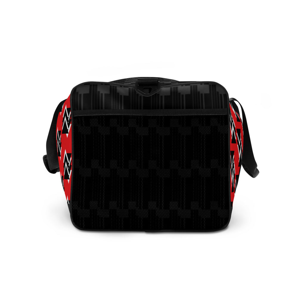 Origen Destination |On-Arrival Point of Origen Symbol-inspired Duffle bag (Red)