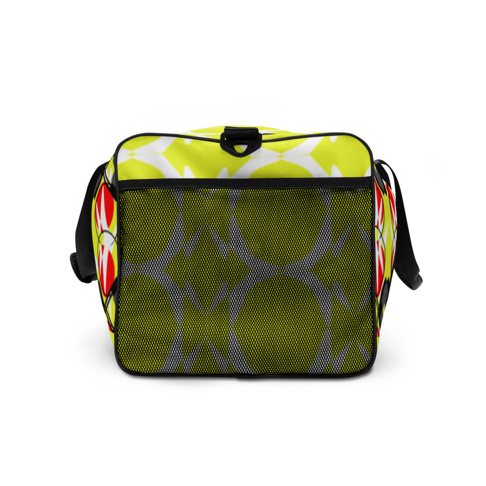 Origen Destination |On-Arrival Point of Origen Symbol-inspired Duffle bag (Yllw)