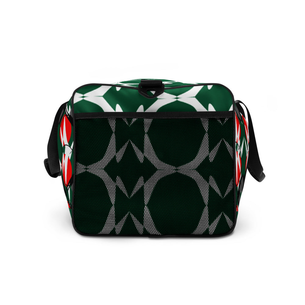 Origen Destination |On-Arrival Point of Origen Symbol-inspired Duffle bag