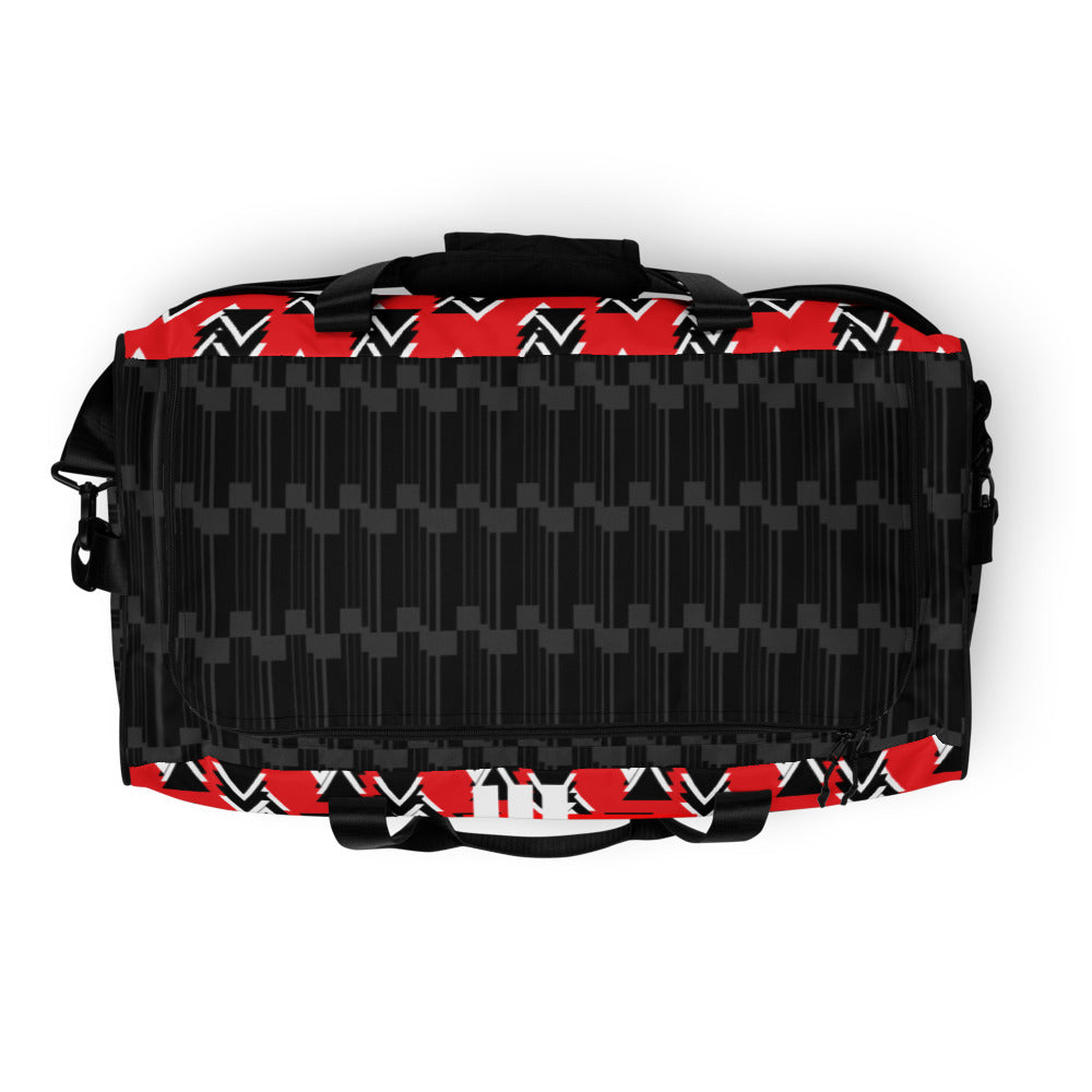 Origen Destination |On-Arrival Point of Origen Symbol-inspired Duffle bag (Red)