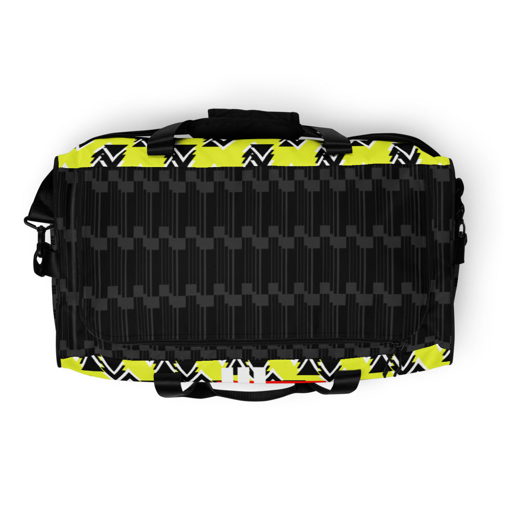 Origen Destination |On-Arrival Point of Origen Symbol-inspired Yellow Duffle bag