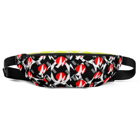 Origen Destination |On-Arrival Point of Origen Symbol-inspired Yellow/Black shoulder/waist bag