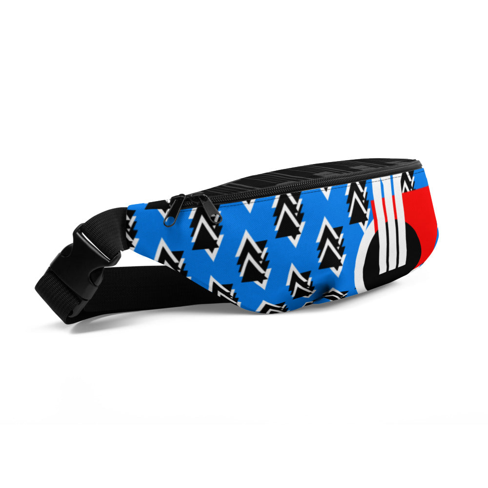 Origen Destination |On-Arrival Point of Origen Symbol-inspired Turquoise shoulder/waist bag