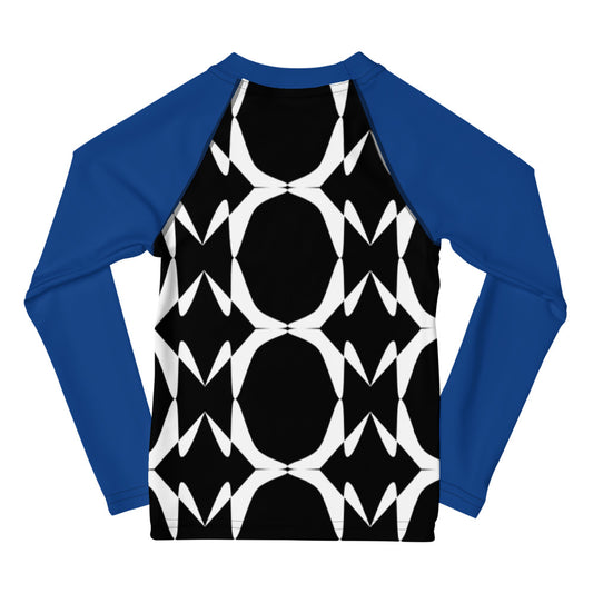Origen Destination |On-Arrival Point of Origen Symbol-inspired Kids Rash Guard