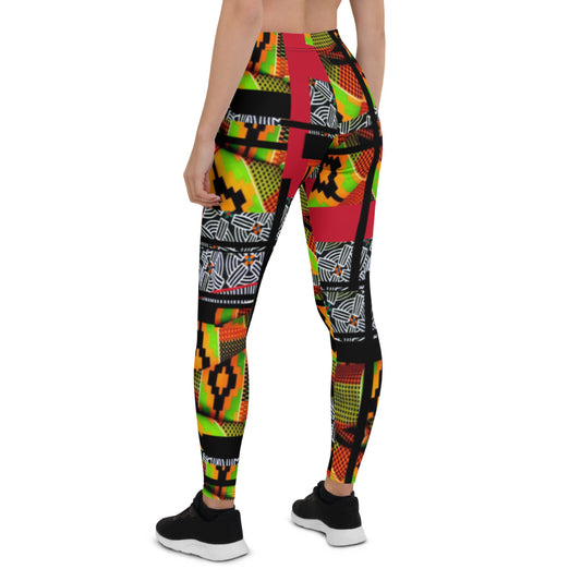 Origen Destination | On-Arrival Point of Origen African Symbol- inspired Leggings