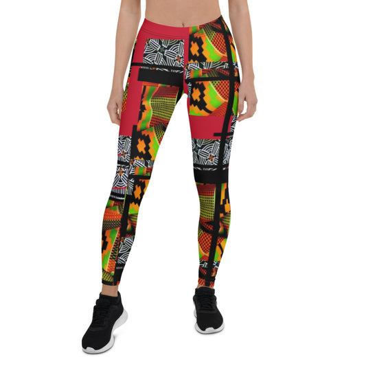 Origen Destination | On-Arrival Point of Origen African Symbol- inspired Leggings