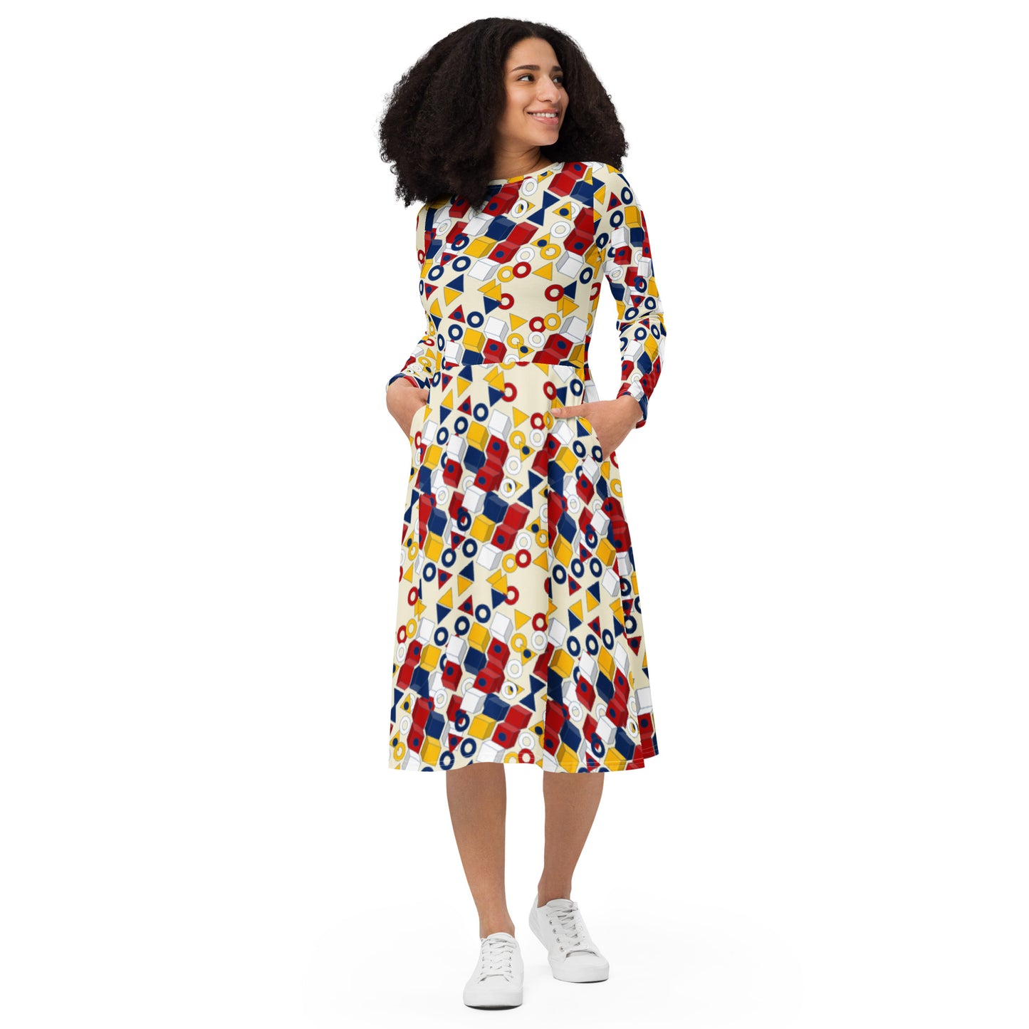 Origen Designation Women's Long-sleeve Midi dress