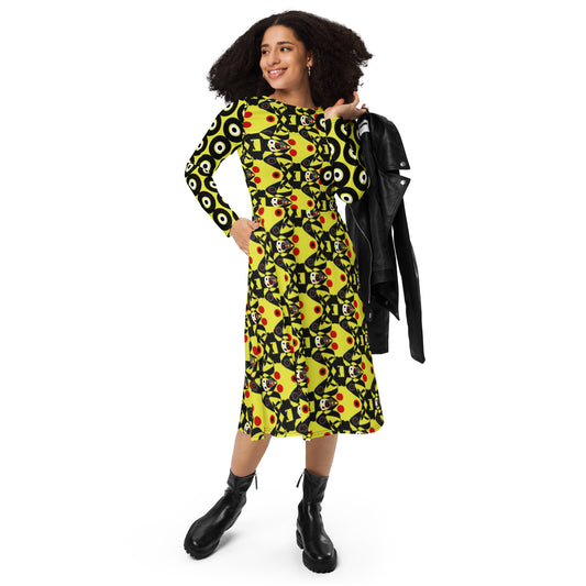Origen Designation Women's Long-sleeve Midi dress