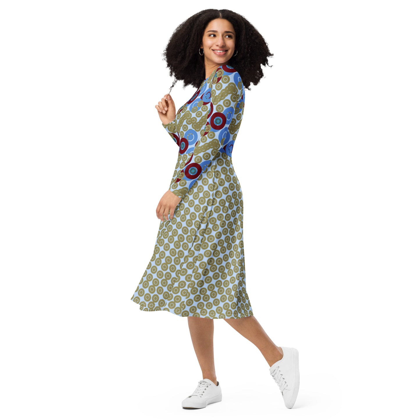 Origen Designation Women's Long-sleeve Midi dress