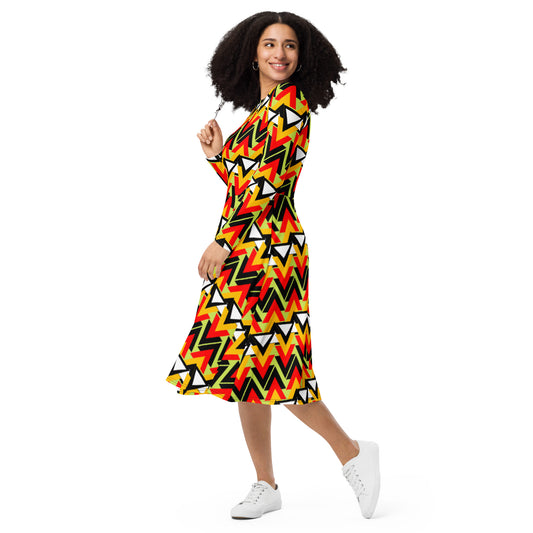 Origen Designation Women's Long-sleeve Midi dress