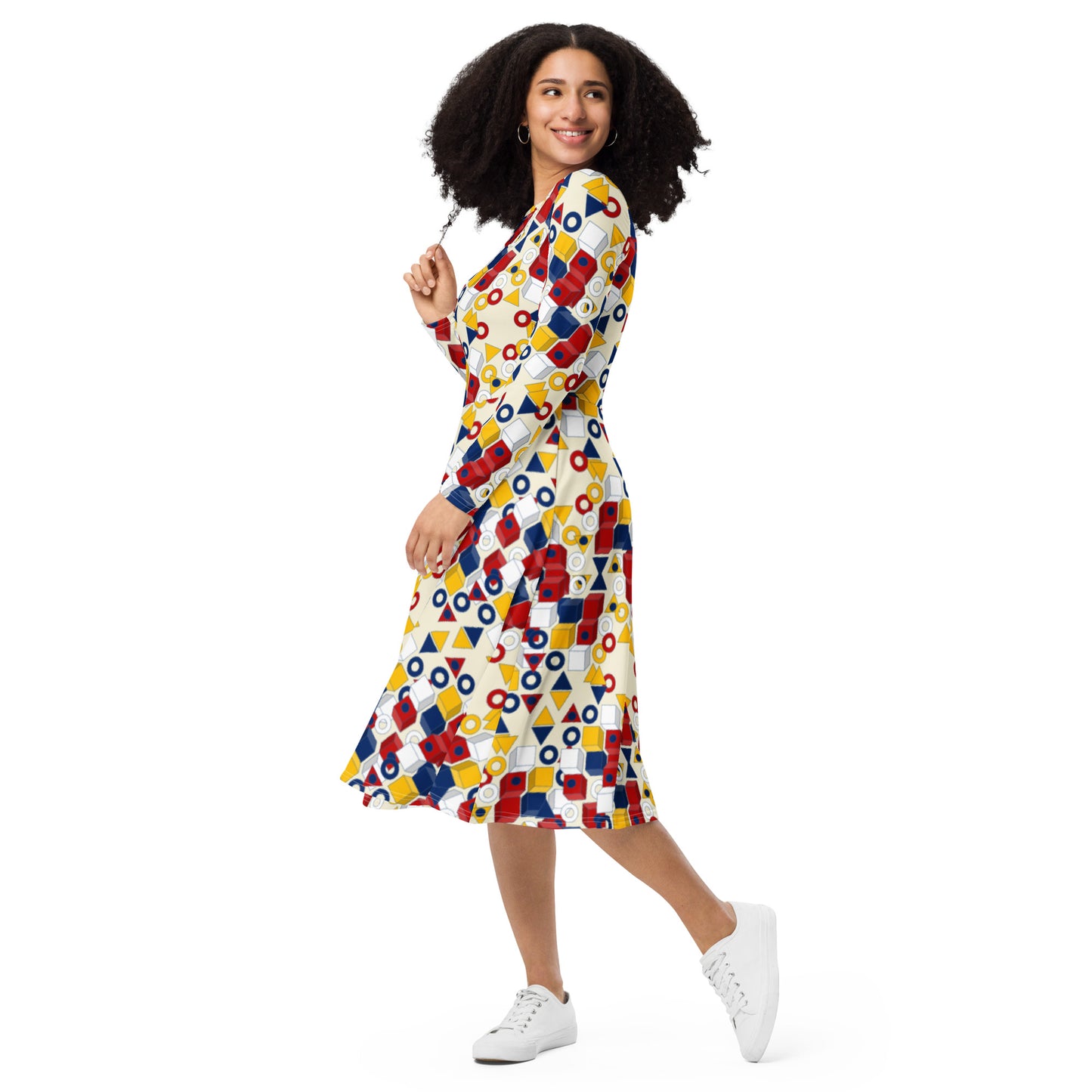 Origen Designation Women's Long-sleeve Midi dress