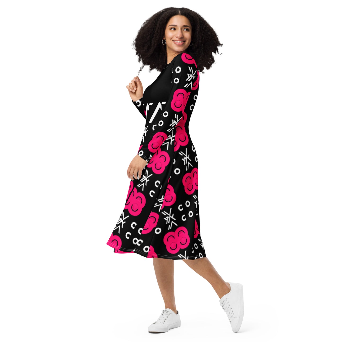 Origen Designation Women's Long-sleeve Midi dress