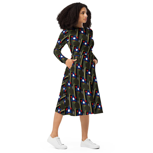 Origen Designation Women's Long-sleeve Midi dress