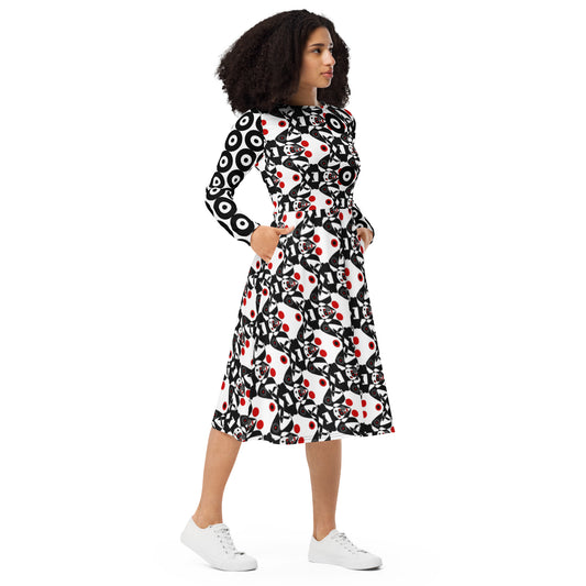 Origen Designation Women's Long-sleeve Midi dress