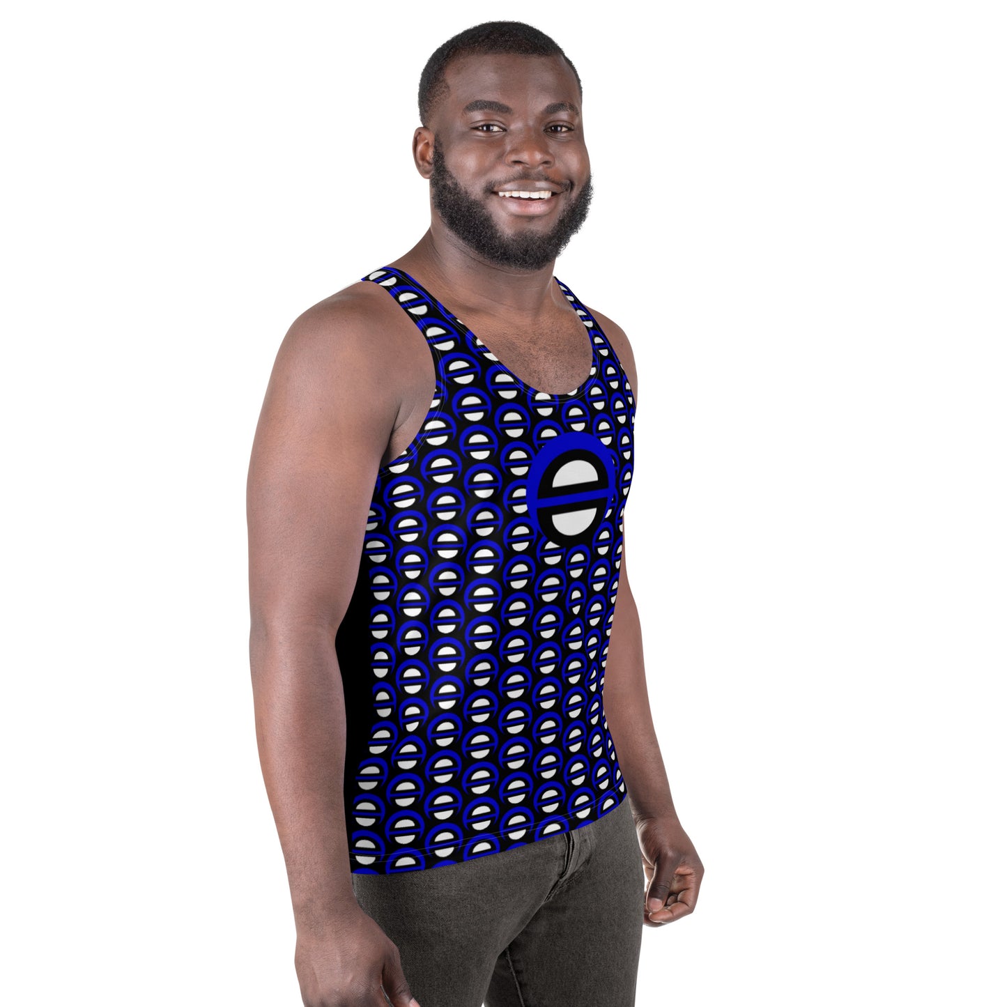 Origen Destination |On-Arrival Point of Origen Blu-light Unisex Tank Top