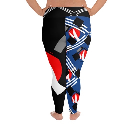 Origen Destination |On-Arrival Point of Origen Symbol-inspired Full-figured Leggings