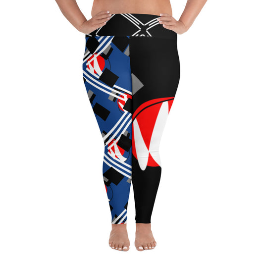 Origen Destination |On-Arrival Point of Origen Symbol-inspired Full-figured Leggings