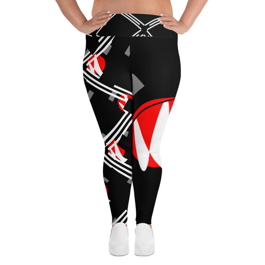 Origen Destination |On-Arrival Point of Origen Symbol-inspired Women's Black Leggings