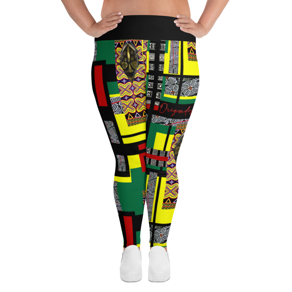 Origen Destination |On-Arrival Point of Origen African Symbol-inspired Women's Leggings