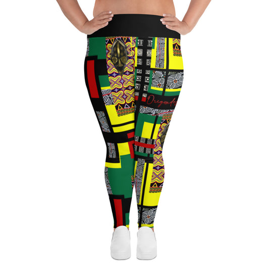 Origen Destination |On-Arrival Point of Origen African Symbol-inspired Women's Leggings