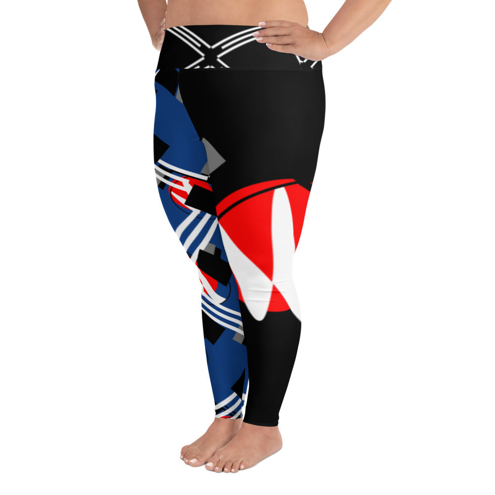 Origen Destination |On-Arrival Point of Origen Symbol-inspired Full-figured Leggings