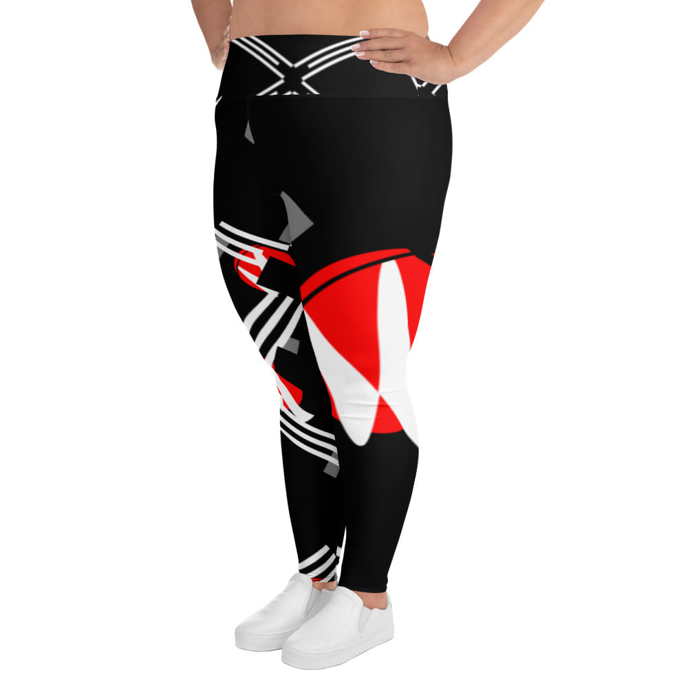 Origen Destination |On-Arrival Point of Origen Symbol-inspired Women's Black Leggings