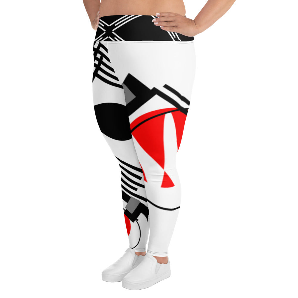 Origen Destination | On-Arrival Point of Origen Symbol-inspired Full-figured Leggings