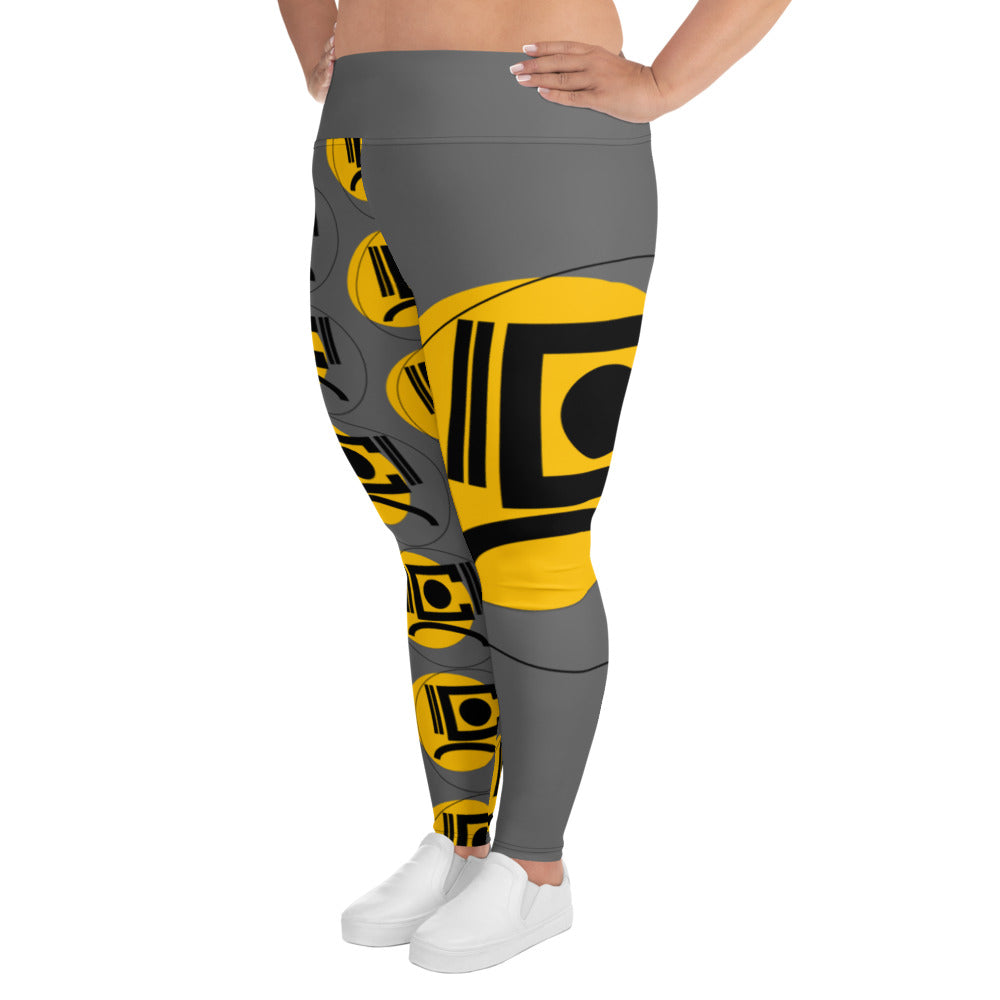 Origen Destination |On-Arrival Point of Origen Full-figured Leggings