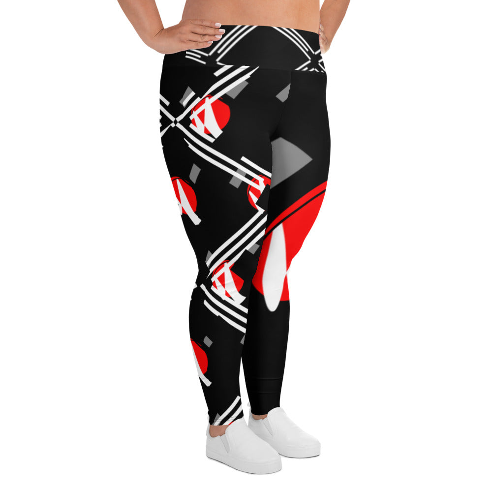 Origen Destination |On-Arrival Point of Origen Symbol-inspired Women's Black Leggings