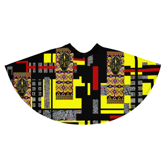 Origen Destination | On-Arrival Point of Origen African Symbol-inspired Flare Skirt