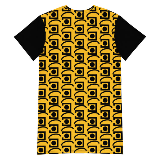 Origen Destination | On-Arrival Point of Origen Signature  T-shirt dress