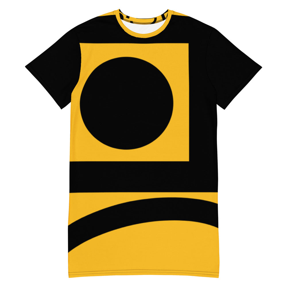 Origen Destination | On-Arrival Point of Origen Signature  T-shirt dress