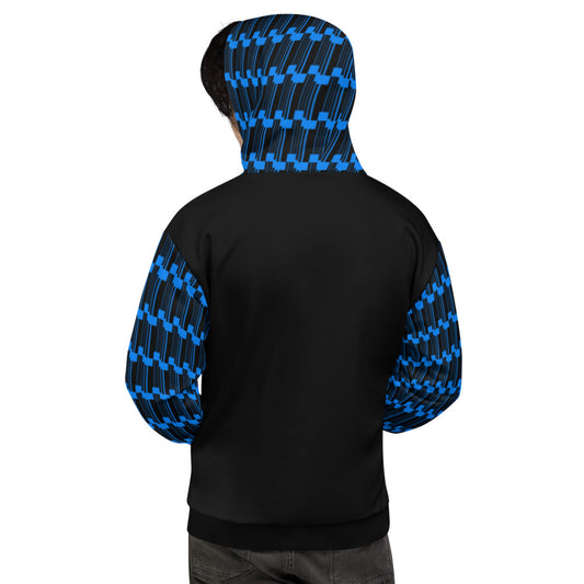 Origen Destination |On-Arrival Point of Origen Symbol-inspired Turquoise Unisex Hoodie