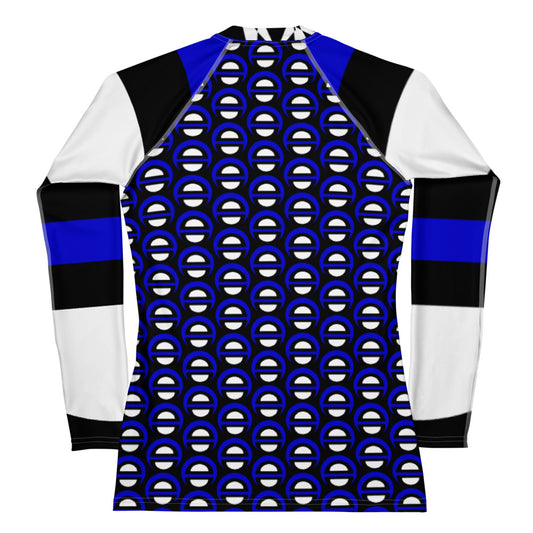Origen Destination |On-Arrival Point of Origen Blu-light Women's  Rash Guard