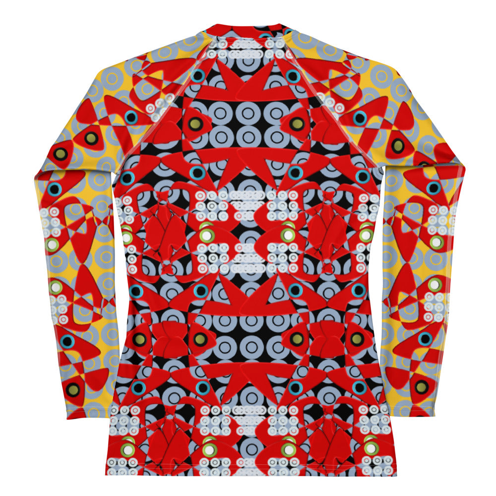 Origen Destination Designer-Sym Women's Rash Guard