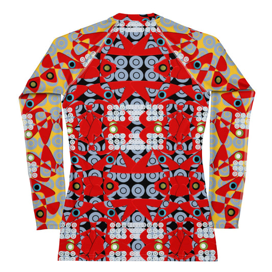 Origen Destination Designer-Sym Women's Rash Guard