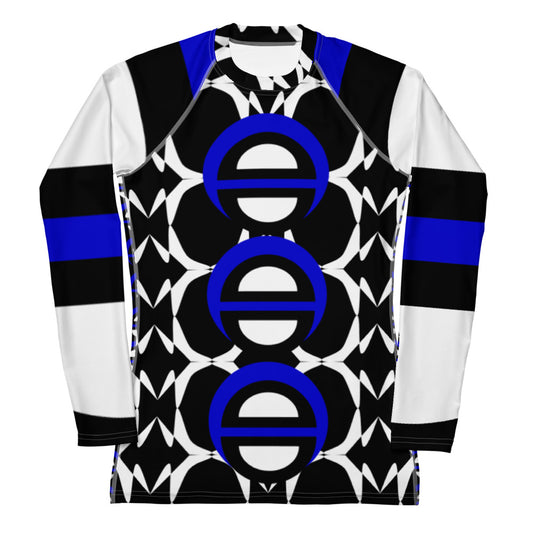 Origen Destination |On-Arrival Point of Origen Blu-light Women's  Rash Guard