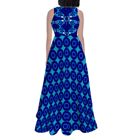 Origen Destination Custom Sleeveless Classic Maxi Dress