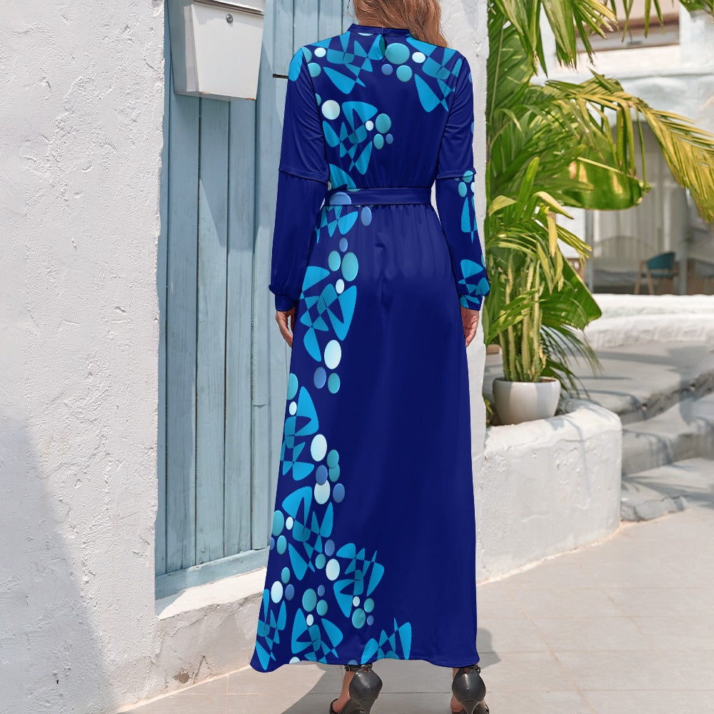 Origen Destination Women's Long-sleeves Ankle-length dress