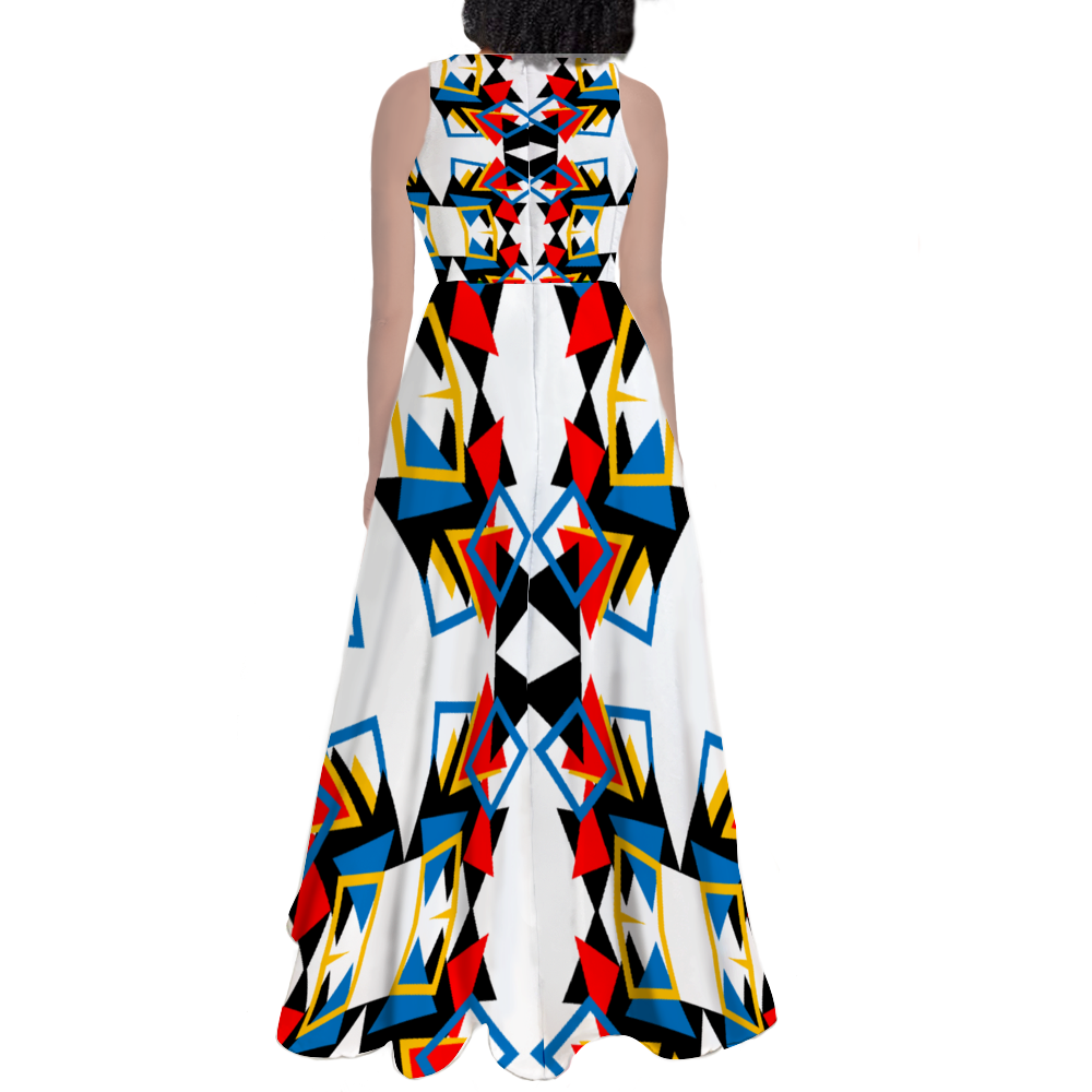 Origen Destination Custom Sleeveless Classic Maxi Dress