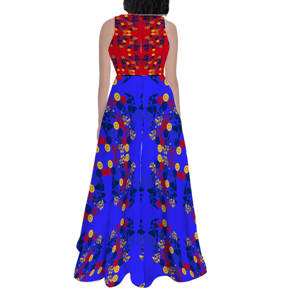 Origen Destination Custom Sleeveless Classic Maxi Dress