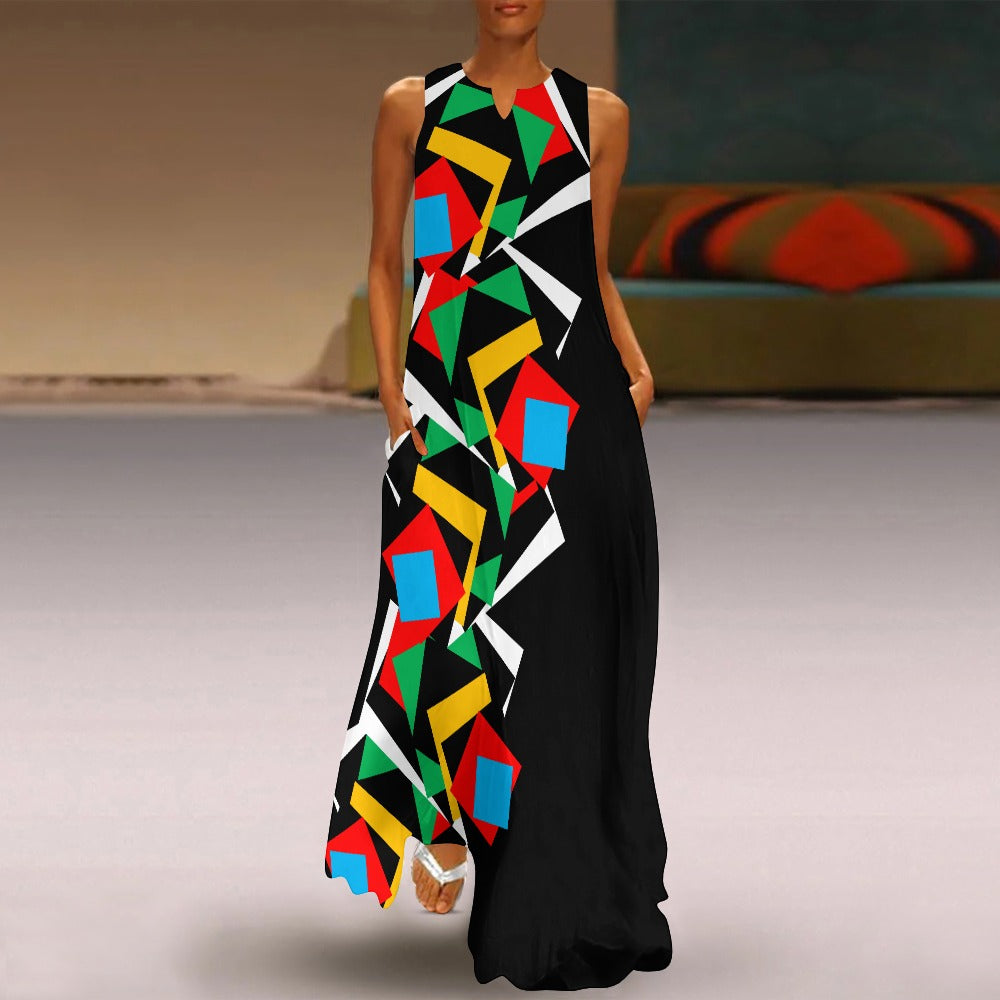 Origen Destination Women's Sleeveless Ankle-length Dress