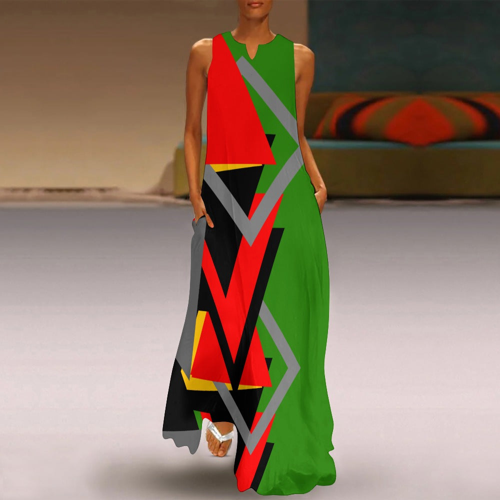 Origen Destination Women's Sleeveless Ankle-length Dress