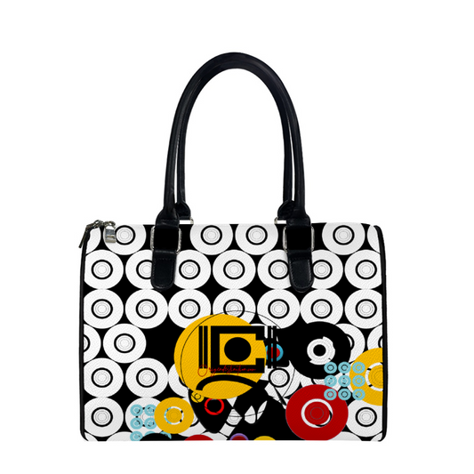 Custom Bags PU Leather Duffel Bags Travel Bags 12.2''x7.4''