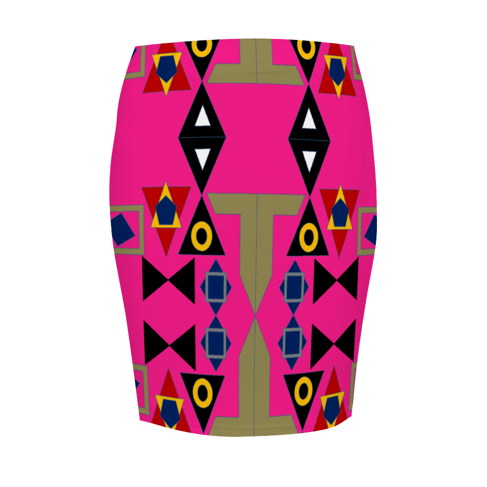 Origen Destination Custom Women's Elasticated Pencil Skirt