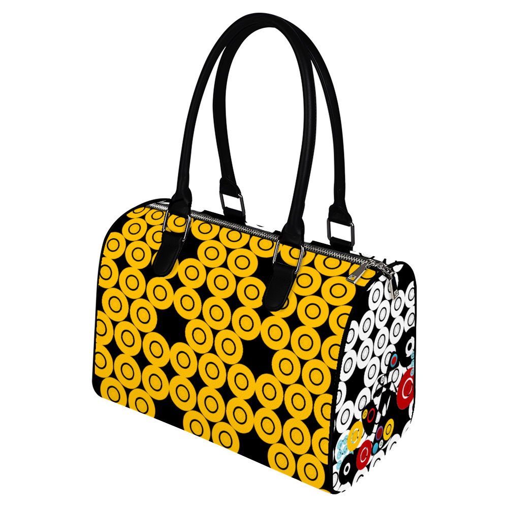 Custom Bags PU Leather Duffel Bags Travel Bags 12.2''x7.4''